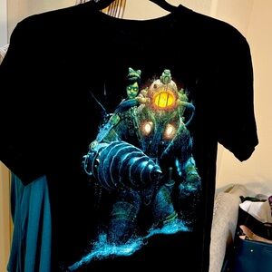 Vintage BioShock 2 Big Daddy & Little Sister Tee